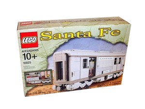 LEGO Santa Fe Wagons - Set I 10025