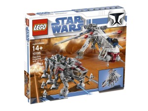 LEGO Star Wars Republic Dropship met AT-OT Walker 10195