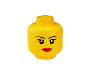 LEGO Opberghoofd Klein (Storage Head S) Meisje