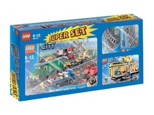 LEGO City Luxe Goederentrein Super Set 66239