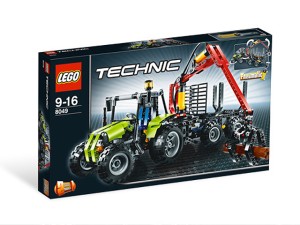 LEGO Technic Tractor met Boomstammentrailer 8049