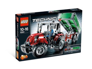 LEGO Technic Tractor met aanhanger 8063