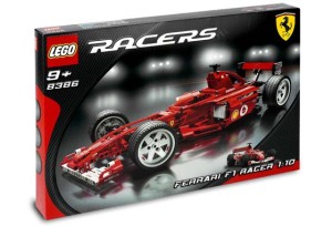 LEGO Racers Ferrari F1 Racewagen 1:10 8386
